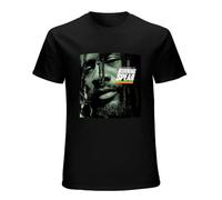 BOAONI The Best of Burning Spear Classic Winston Rodney OD Jamaican Reggae Short Sleeve T-Shirt Black L