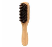 Boar Bristles Beard Brush - Mustache Comb For Grooming And Styling