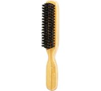 Boar Bristles Smooth Hair Brush For Smoothing Frizz And Flying Hairs,Soft/Large Bristles For Styling And Polishing Hair,Extended Edges & ShineFinish