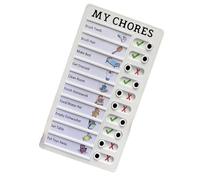 Board De Calendrier Visuel La Chaire Routine Quotidienne Pour Les Pour Les Toddler Time Management Réutilisable Daily Chore Check Liste Bureau Du Projet