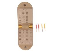 Board de Jeu sur Piste - Interaction Parent Enfant, Comprend 4 Chevilles de Notation, Plaisir intérieur et extérieur pour Tous Les âges, matériau en Cuir PU Durable et léger,