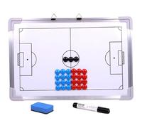 Board d'entraîneurs de Football 17.7x12 Football magnétique Blanche de Suspendu à Sec Effacer la Plate-Forme Tactique stratégie pour l'enseignement, la Formation et Le Plan