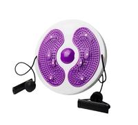 Board d'exercice Twister avec des poignées puissantes à 360 degrés d'estomac rotatifs pour un entraînement de base amélioré à la maison