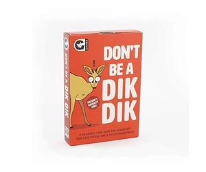 Board Ga Don`t Be A Dik Dik Card Game /Boardgames Board Game NEUF