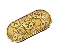 Board Game Dice, 11.9x5.4cm Game Theme Metal Spin Dice, Aluminum Alloy Engraving Props, Games & Accessories Fantasy Toy Decorative Accessories for Beginners, Family, Friends