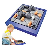 Board Game for Kids | Mini Interactive Game Set, Mouse Blocks Puzzle, Creative Educational Toys for Family Fun, Ages 3-8