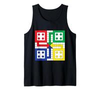 Board Games Play Ludo on Your Shirts Illustration Graphic Débardeur