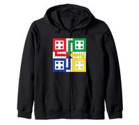Board Games Play Ludo on Your Shirts Illustration Graphic Sweat à Capuche