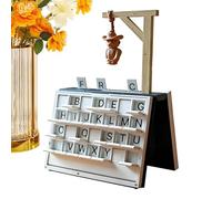 Board Games - Word Guessing Activity Book, Classic Tabletop Game Set, Fun Puzzle Entertainment for Home Travel Holiday | Party Friends Gathering Family Night Adults Kids