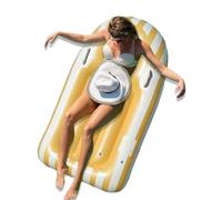 Board gonflable - Construction durable en PVC, planche de surf gonflable avec poignées | Rider Float, Portable Kids Water Sport Outdoor Water Toy For Pool, Beach, Lake Party Games