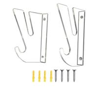 Board Hanger - Support mural pour skateboard - Système de support en acrylique - Disposition de rangement double pont - Écran de sport propre à l'intérieur pour une utilisation dans la chambre à