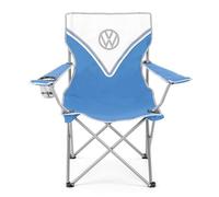 Board Masters Collection VW - Volkswagen Chaise de Camping Pliante avec portegobelet dans Le Design T1 Combi 85 cm (Classic Bus/Bleu)