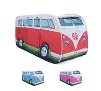 Board Masters - Tente de Jeu Pop-up pour Enfants Volkswagen en Design Combi T1 165 cm (Face du Combi/Rouge)