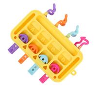 Board of Activity - Jeux de conseil de recharge en silicone | Toy Sensory Board | Jouets éducatifs flexibles pour la maternelle et l'éducation à la maison | Activité divertissante sensorielle