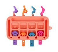 Board of Activity - Toy Sensory Board | Jouets éducatifs flexibles pour la maternelle et l'éducation à la maison | Jouets de recharge en silicone | Activité divertissante sensorielle