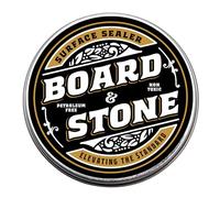 Board & Stone Scellant de surface 100 % alimentaire sans pétrole, mélange de cire naturelle et d'huile de noix de coco pour blocs de boucher, planches à découper, compteurs en pierre et fer