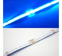 Boarda Connecteur de bande LED RGB, 10Pcs 10mm connecteurs d'angle LED, en forme de L, 4-Pin Connecteur pour bande led COB 10mm RGB COB LED Strip