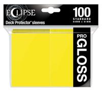 Ultra Pro Lot de 100 Pochettes Standard Eclipse Gloss-Jaune Citron, E-15608