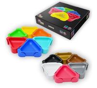 Boardgame Stuff - Lot de 12 bols à jetons avec boîte de rangement - Accessoires de jeu de société - Bols de rangement - Bols de ressources pour jeux de société - Rangement - Plateaux pour jetons DND