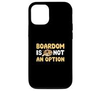 Boardom n'est pas une option pour un artiste de charcuterie cuisine française Coque pour iPhone 12/12 Pro