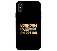 Boardom n'est pas une option pour un artiste de charcuterie cuisine française Coque pour iPhone X/XS