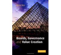 Boards, Governance And Value Creation