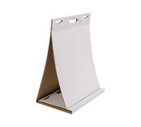 BoardsPlus - Chevalet de conférence portable (table top), 20 feuilles auto-adhésives - papier 70 gr/m², 58,5 x 50 cm