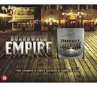Boardwalk Empire – DVD – Coffret 15 DVD Saisons 1–3 (36 épisodes) avec verre à whisky collector