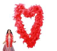 Boas De Plumes Colorées - Guirlande De Plumes, Boa Plumess Longues Et Moelleuses | Accessoires Des Costume Des Fête Doux Pour Filles, Costume D'habillage Pour Cosplay, Fête D'halloween, Mariage, Acces