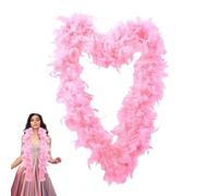 Boas De Plumes Colorées - Guirlande De Plumes, Boa Plumess Longues Et Moelleuses | Accessoires Des Costume Des Fête Doux Pour Filles, Costume D'habillage Pour Cosplay, Fête D'halloween, Mariage, Acces