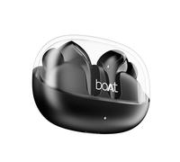 Boat Airdopes 311 Pro, Batterie 50 Heures, Charge Rapide, Double micros ENx Tech, Couvercle Transparent, Faible Latence, IPX4, IWP Tech, écouteurs Bluetooth v5.3, écouteurs sans Fil TWS avec Micro