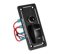 Boat Bilge Pump Panel | Auto Bilge Pump Cut off Button | 12/24V Cut Off Disconnector for Vessel, Fishing Boat Accessories