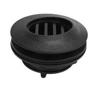 Boat Deck Drain With Triple Design And Removable Screen Ideal For Yachts Speedboats Kayaks And More Made Of High Toughness ABS Plastic Easy To And Blocking (Black)