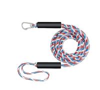 Boat Dock Lines - Heavy Duty Tubing Tow Rope for Water Sports | Elastic Mooring Rope for Kayak Canoe Jets Ski Snorkeling Swimming Waterskiing Docking Fishing Beach Adventure, 1.2m Black Blue Red White