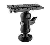 Boat Fish Finder Mount - De Support Fishfinder | Support De Canoe Kayak, Support Pivotant De Base De Balle avec Fonction De Rotation, Scénario pour La Pêche Au Radeau, Voyages en Océan, C