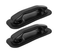 Boat Grab Handle, 2x Handrail Mount, 9.45x3.54 inches, Multipurpose Yacht Accessory, Support Handle for Canoe, Dinghy Kayak, Boarding Aid, Deck Safety Grip, Marine Hardware, Easy Installation