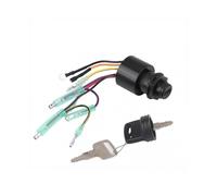 Boat Ignition Key Switch Assembly for Mercury Outboard Engines Remote Control Box Replacement 87-17009A5 Compatible Accessories