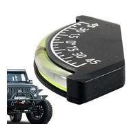 Boat Inclinometer Gauge - Robust Nautical Gradient Indicator, Professional Tilt Monitoring, Resistant Dashboard Level Accessory | Reliable Balance Tracking Equipment For Off Road Vehicles