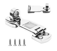 Boat Latches - 9.1x2.5cm Stainless Heavy Duty Locking Door Hardware | Marine Boat Compartment Latch | Heavy-duty Rotating Door Latches For RV Boats Motorhome Ship Yacht Cabinet Security