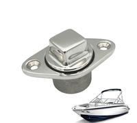 Boat Plug - Stainless Steel Heavy Duty Replacement Parts, RV Marine Garboard Drain Plug Marine Stopper Hull Bung Drainage | Bolt for Outdoor Beach Saltwater Boating Water Sports Transom Motor Well