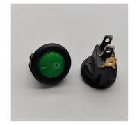 Boat shaped switch KCD1-105N upper and lower round power switch OFF-ON220V and 12V with hole opening of 20MM NWPNLXEA(5,250v)