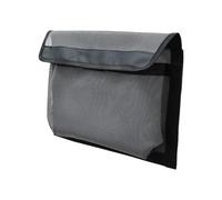 Boat Storage Mesh Bag | Heavy Duty Self-adhesive Organizer with Hook and Loop, Boat Storage Accessories,for Boating Cabin Cockpit Console Household Trailer Yacht Outdoor Sea, Grain, verwijzen naar de