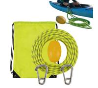 Boat Tow Rope - 6m Floating Ski Line | Heavy-Duty, Reflective, Steel Hook
