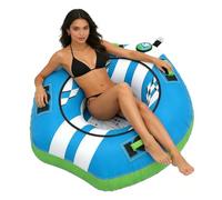 Boat Tubes for Tubing - Heavy Duty Water Sled, Inflatable River Raft with Non Slip Handles, Quick Inflation Valve System, Ideal for Summer Lake Pond River Beach Parties