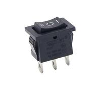 Boat type switch KCd1 water dispenser electronic scale button power button switch black 3-pin /6-pin on/off / 6a250v NWPNLXEA(3pin on off on)