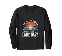 Boat Waves Sun Rays Ain't Nothing Like Lake Days |--- Manche Longue