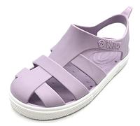 BOATILUS BIOTY Sandales pour LA MER pour Enfants Lilac Blanc TG.30/31