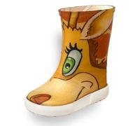 Boatilus Nautic, Bottes de Pluie unisex, Mixte Enfant, 100% Imperméables - Girafe taille 24