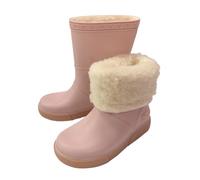 Boatilus Seals Bottes de pluie pour enfants, galoches, bottes de jardin - 100% imperméables, en caoutchouc parfumé, antidérapantes OLD PINK/BEIGE 24