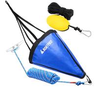 BOATPRO Chaussette Drift avec harnais et bouée d'ancrage pour bateau de pêche, kayak, ponton